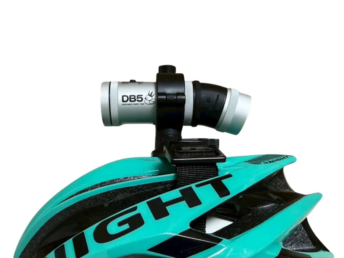 Patented Curved Rear Lens on Cycling Helmet